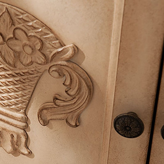 Triangular Wood Accent Cabinet Industrial 2 - Door Accent Cabinet Clearhalo 'Cabinets & Chests' 'cabinets_chests' 'furn' 'furn_cabinets_chests' 'Furniture' 'Living Room Furniture' 1200x1200_a5decc87-2520-472a-bcbb-c89bef4a1e98