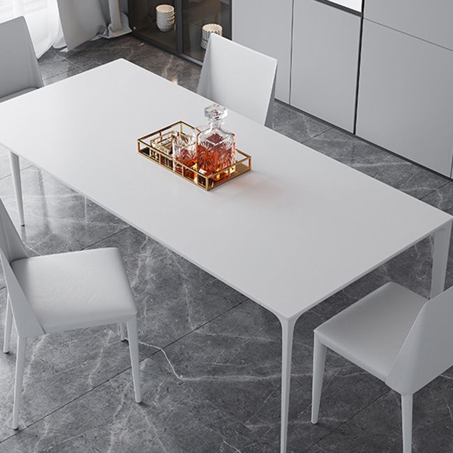 Modern Sintered Stone Top Dining Set Rectangle 1/2/4/5 Pieces Dining Table with Chairs Clearhalo 'Dining Room Sets' 'Dining Tables & Seating' 'dining_room_set' 'furn' 'furn_dining_room_set' 'Furniture' 'furniture_dining_room_set' 'Kitchen & Dining Furniture' 1200x1200_a5e009ef-4cc6-4f4c-8573-91b64b674236
