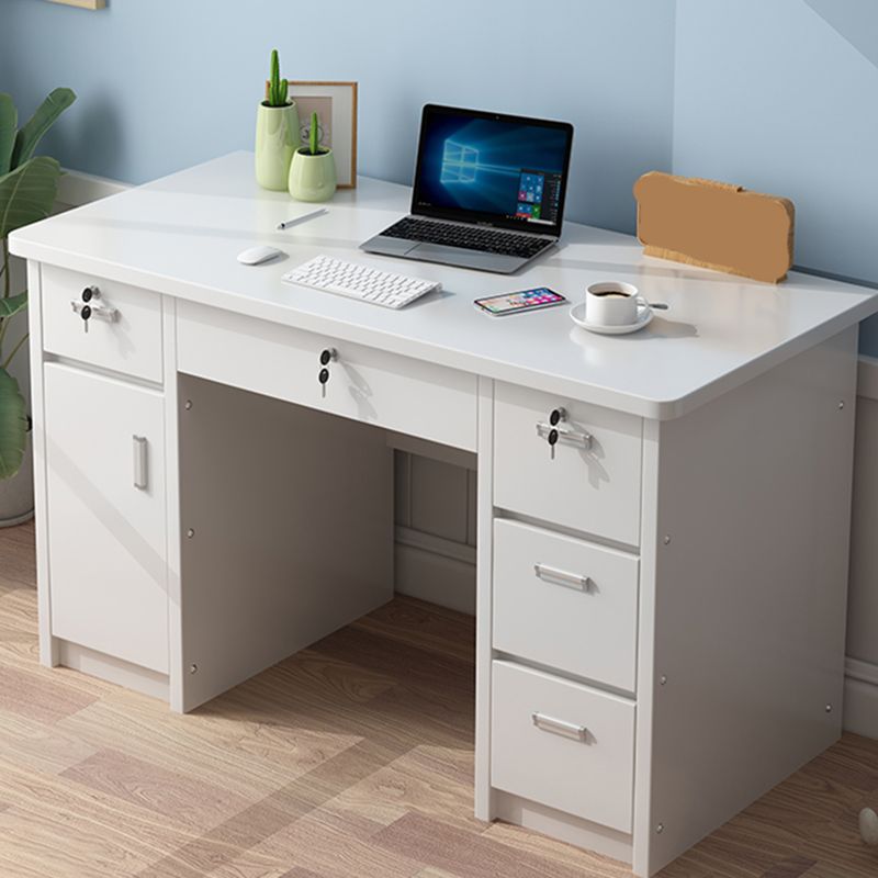 29 "H Écriture rectangulaire avec des tiroirs de verrouillage bureau de bureau