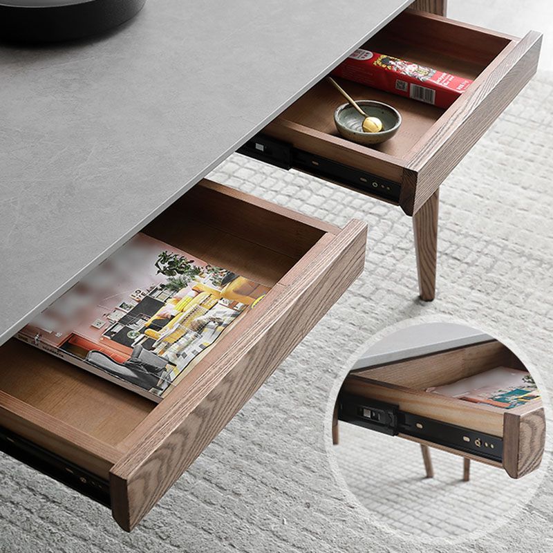 Minimalist 1/4/5/6 Pieces Dining Room Table Rectangular Solid Wood Top Dining Chairs Set Clearhalo 'Dining Room Sets' 'Dining Tables & Seating' 'dining_room_set' 'furn' 'furn_dining_room_set' 'Furniture' 'furniture_dining_room_set' 'Kitchen & Dining Furniture' 'kitchen&dining_furn' 'kitchen' 1200x1200_a5e0c4bb-ef17-4698-9870-052c70f1be2d