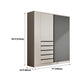 Manufactured Wood Modern Cabinet for Bedroom Sliding Door Storage Cabinet