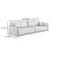 Contemporary 3-seater Sofa Sewn Pillow Back Couch for Living Room Clearhalo 'furn' 'furn_sofas' 'Furniture' 'furniture_sofas' 'Living Room Furniture' 'Sofa' 'sofas' 1200x1200_a5e557d7-6e74-4d7a-948c-86db8d4d28ee