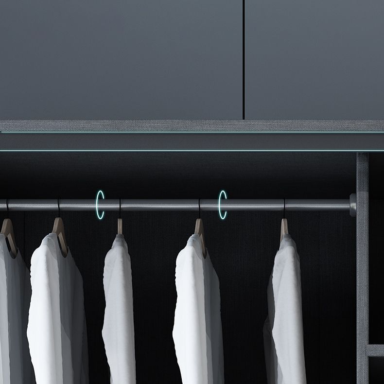 Manufactured Wood Glossy White Storage Cabinet Modern Cabinet for Bedroom Clearhalo 'Armoires & Wardrobes' 'armoires_wardrobes' 'Bedroom Furniture' 'furn' 'furn_armoires_wardrobes' 'Furniture' 1200x1200_a5e634e2-0056-41e3-a98b-f65326e86b3a