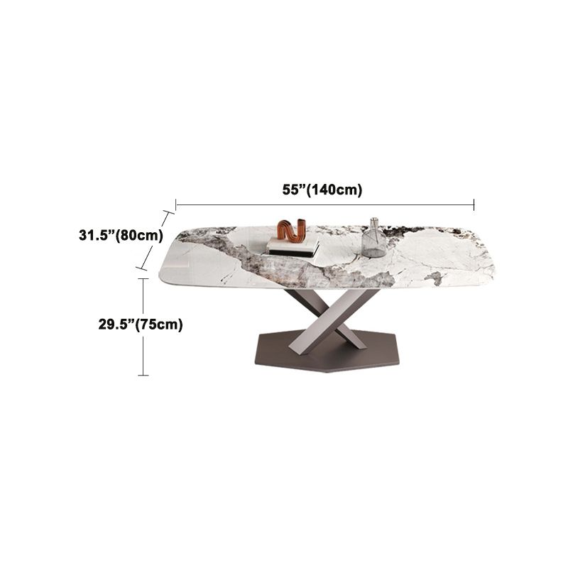 Nordic Glam Sintered Stone Eetting Table Set 1/4/5/6/7 stukken Dinerset