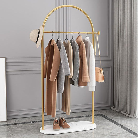 Wunderschöner Kleiderbügel Doppel -Kleid -Haken Schlafzimmer Metallmantel Rack