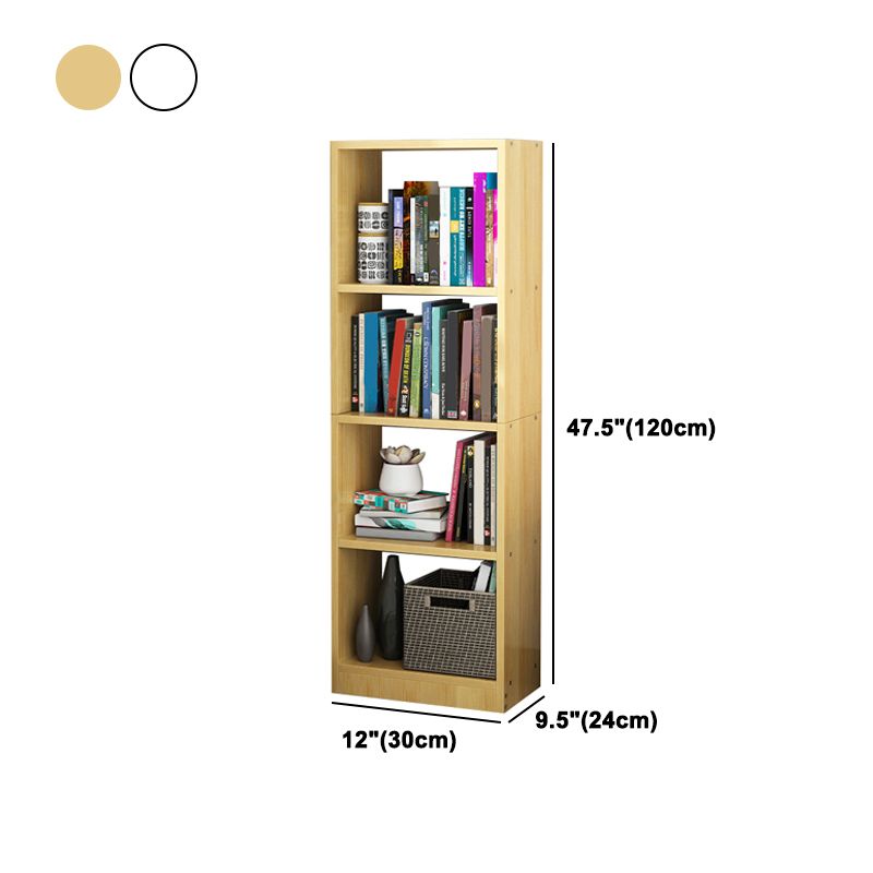 Artificial Wood Bookcase Contemporary Style Bookshelf for Home Office Study Room Clearhalo 'Bookcases' 'furn' 'furn_bookcases' 'Furniture' 'furniture_bookcases' 'Office Furniture' 1200x1200_a5e7b85a-7ba8-47e6-a0fa-e47a5067b7fa