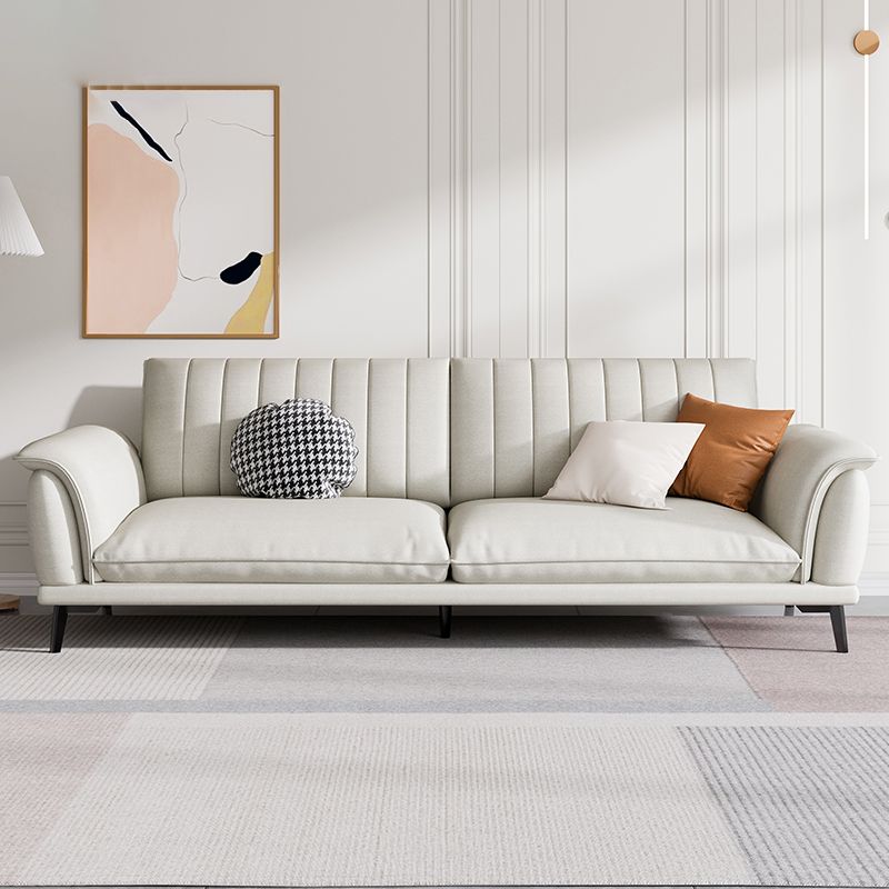 Almohada de almohada de almohada de costura glamorosa sala de estar con asiento de cuero falso