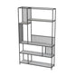 Nordic Metal Storage Bookshelf Rectangle Bookcase for Home Office Clearhalo 'Bookcases' 'furn' 'furn_bookcases' 'Furniture' 'Office Furniture' 1200x1200_a5ebb97b-1fa9-427c-b13c-5a2313322592