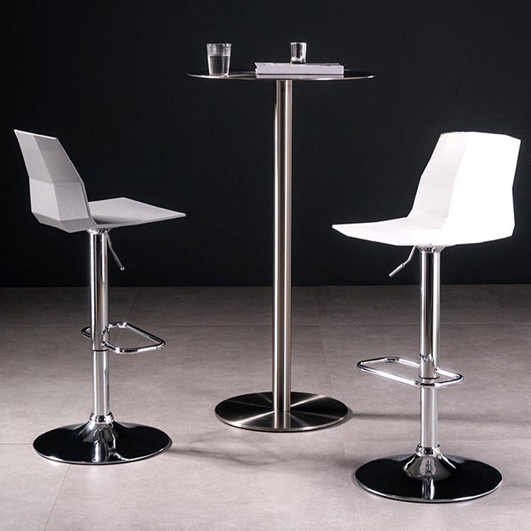 Industrial Adjustable Height Bar Stool Metal Bar Stool for Kitchen Clearhalo 'Bar Furniture' 'Bar Stools' 'bar_stools' 'furn' 'furn_bar_stools' 'Furniture' 'Kitchen & Dining Furniture' 1200x1200_a5ec8222-cfaf-4fdb-85dc-d5c842059c6e
