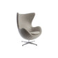 Arms Included Chair Egg Shape Chair for Living Room, 31.49" Wide Clearhalo 'Accent Chairs' 'accent_chairs' 'Chairs & Seating' 'furn' 'furn_accent_chairs' 'Furniture' 'Living Room Furniture' 1200x1200_a5ed06d7-dbe0-4052-8281-de8207d22490