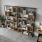 Modern Living Room Etagere Bookshelf Metal Frame Solid Wood Shelf Bookcase Clearhalo 'Bookcases' 'furn' 'furn_bookcases' 'Furniture' 'furniture_bookcases' 'Office Furniture' 1200x1200_a5f6ce1d-48d0-4a9e-a5ff-2926677f6617