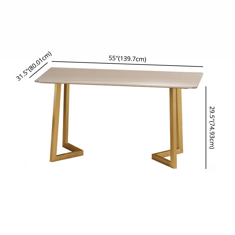 Modern Standard White Dining Set Sintered Stone Rectangle Shape Dining Set for Kitchen Clearhalo 'Dining Room Sets' 'Dining Tables & Seating' 'dining_room_set' 'furn' 'furn_dining_room_set' 'Furniture' 'furniture_dining_room_set' 'Kitchen & Dining Furniture' 'kitchen&dining_furn' 'kitchen' 1200x1200_a5f7571c-482b-4ef4-aba1-0cebd92623fe