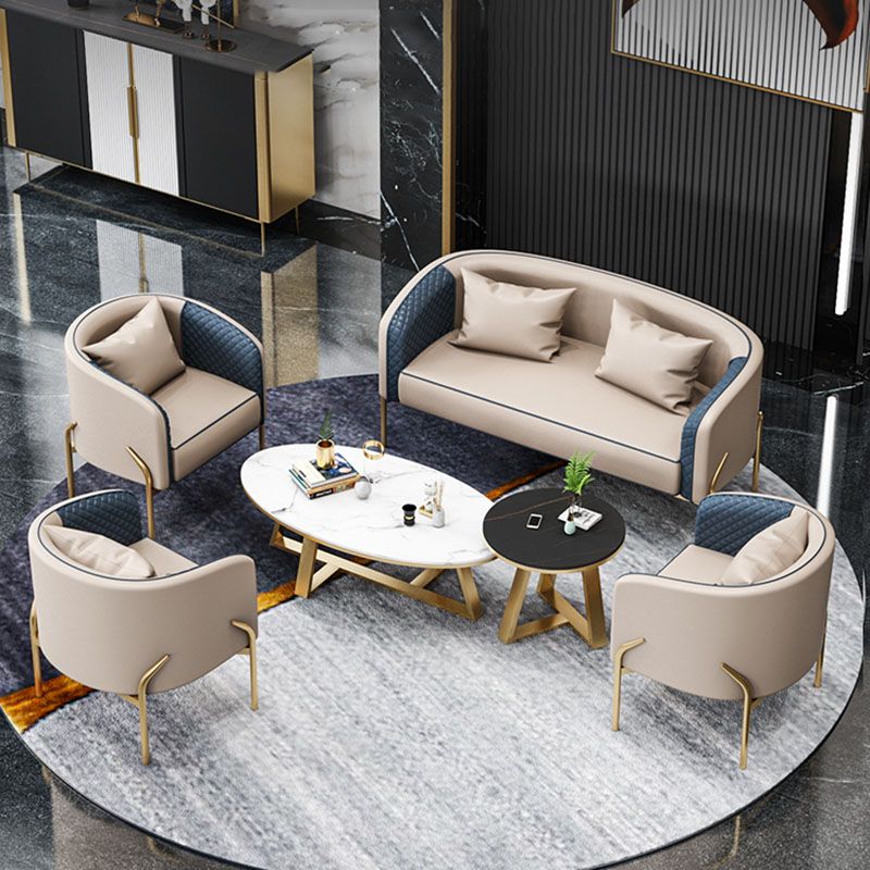 Glam Metal Dining Room Chairs Leather Dining Armless Chair for Restaurant Use Clearhalo 'Dining Chairs' 'Dining Tables & Seating' 'dining_chair' 'furn' 'furn_dining_chair' 'Furniture' 'Kitchen & Dining Furniture' 1200x1200_a5f772d6-e79b-44a7-ba51-27de57d01a5b