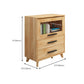 Standard Wooden Bookshelf Natural Contemporary Bookcase with Cabinets Clearhalo 'Bookcases' 'furn' 'furn_bookcases' 'Furniture' 'Office Furniture' 1200x1200_a5f861b8-8bef-414c-ac5b-be80f4a96d23