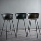 Modern Style Low Back Bar-stool PU Leather Bar Stool with Metal Legs Clearhalo 'Bar Furniture' 'Bar Stools' 'bar_stools' 'Furniture' 'furniture_bar_stools' 'Kitchen & Dining Furniture' 1200x1200_a5f9fbf9-c0ae-4bcf-aed5-8ff257af2200