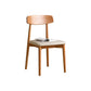 Contemporary Open Back Wood Armless Dining Chairs(Set of 1/2/4/6/8)