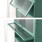 Green Glass Paned Accent Cabinet Modern Bamboo Storage Cabinet Clearhalo 'Cabinets & Chests' 'cabinets_chests' 'furn' 'furn_cabinets_chests' 'Furniture' 'Living Room Furniture' 1200x1200_a5fd6fe9-50bb-4d6d-a39e-4df64943a9fa