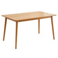 Modern Solid Wood Kitchen Dining Table Standard Rectangle Shape Dining Table with 4 Legs Base Clearhalo ' dining_table' 'Dining Tables & Seating' 'Dining Tables' 'furn' 'furn_dining_table' 'Furniture' 'furniture_dining_table' 'Kitchen & Dining Furniture' 'kitchen&dining_furn' 'kitchen' 'kitchen_dining_table' 1200x1200_a5fdfa09-23cb-4c3e-9f4d-1680488c19b0