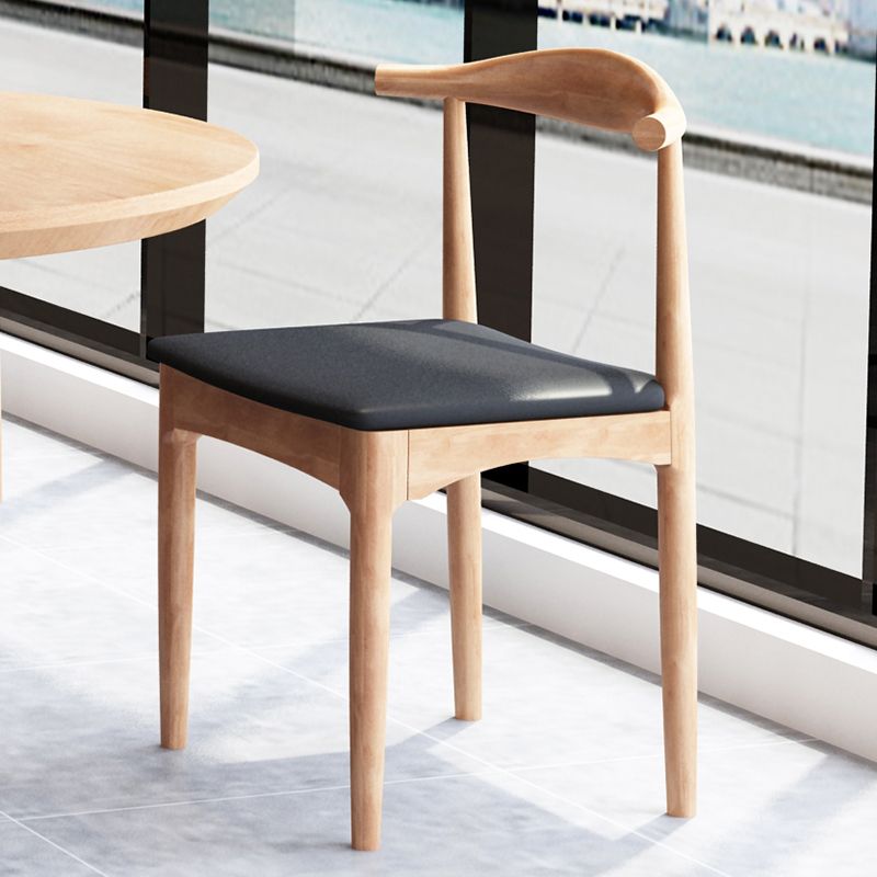 Juego de comedor de madera sólida para la cocina 1/3/5 piezas de comedor moderno