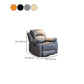 Manuale in pelle finta- Leva standard Recliner Metal Frame Recliner
