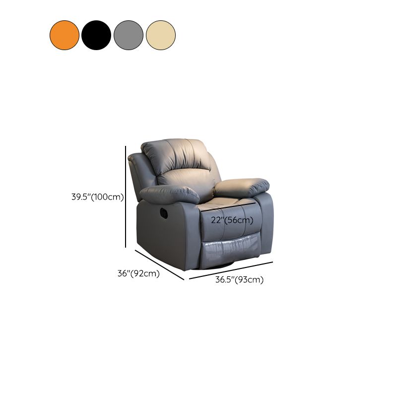 Manuale in pelle finta- Leva standard Recliner Metal Frame Recliner