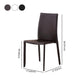 Minimalist Style Stacking Dining Chairs Solid Back Leather Chairs for Home (Set of 2) Clearhalo ' kitchen&dining_furn' 'Dining Chairs' 'Dining Tables & Seating' 'dining_chair' 'furn' 'furn_dining_chair' 'Furniture' 'furniture_dining_chair' 'Kitchen & Dining Furniture' 'kitchen' 1200x1200_a60172ce-25bd-43d7-bbca-a74d4af4ab33