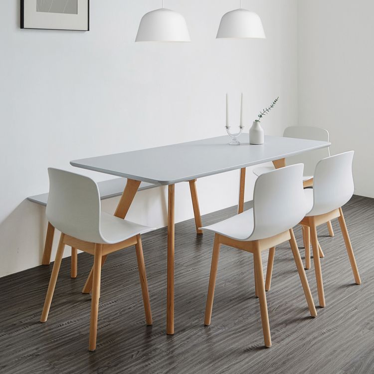 Modern Style Beech Wood Chair Kitchen Dining Room Solid Back Side Chairs Clearhalo ' kitchen&dining_furn' 'Dining Chairs' 'Dining Tables & Seating' 'dining_chair' 'furn' 'furn_dining_chair' 'Furniture' 'furniture_dining_chair' 'Kitchen & Dining Furniture' 'kitchen' 1200x1200_a602137d-4261-4159-aa48-8cfa110fbb71