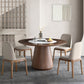 Modern 1/4/5/7 Pieces Dining Set Sintered Stone Dining Table Set with Wood Legs for Home Clearhalo 'Dining Room Sets' 'Dining Tables & Seating' 'dining_room_set' 'furn' 'furn_dining_room_set' 'Furniture' 'furniture_dining_room_set' 'Kitchen & Dining Furniture' 'kitchen&dining_furn' 'kitchen' 1200x1200_a6031b96-67d2-4022-83f7-c158d223262c