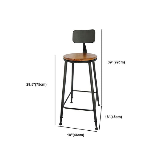 Industriële rechthoekige staaftafel Set 1/6 stukken vaste houten vaste tegenaantafel