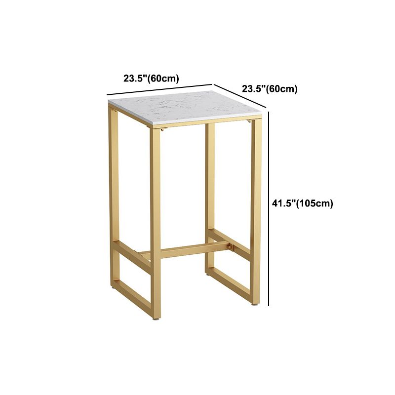 Juego de mesa de pub de piedra moderna, mesa fija de 1/2/3/5 piezas, mesa de mostrador para comedor