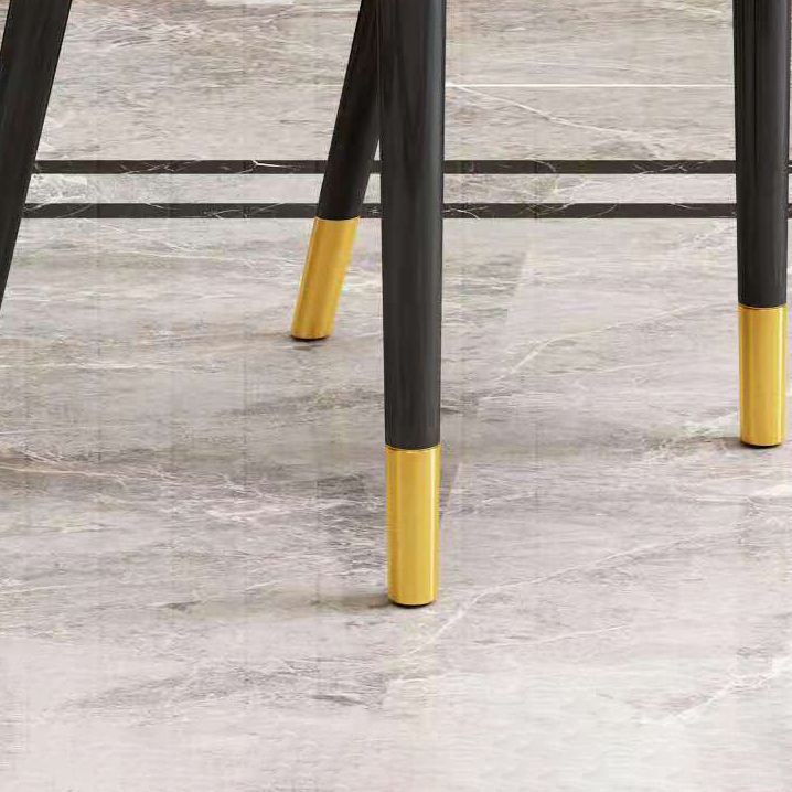 Indoor Scandinavian Arm Chair Upholstered Parsons Back Metal Dining Room Chair Clearhalo ' kitchen&dining_furn' 'Dining Chairs' 'Dining Tables & Seating' 'dining_chair' 'furn' 'furn_dining_chair' 'Furniture' 'furniture_dining_chair' 'Kitchen & Dining Furniture' 'kitchen' 1200x1200_a60a6493-a49c-4fc0-9b74-da49b78e7e0a