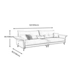 Contemporary Dark Brown Cushions Standard Pillow Top Arm Settee Clearhalo 'furn' 'furn_sofas' 'Furniture' 'Living Room Furniture' 'Sofa' 'sofas' 1200x1200_a60c8be5-1795-4228-a40a-f1702c4c816d