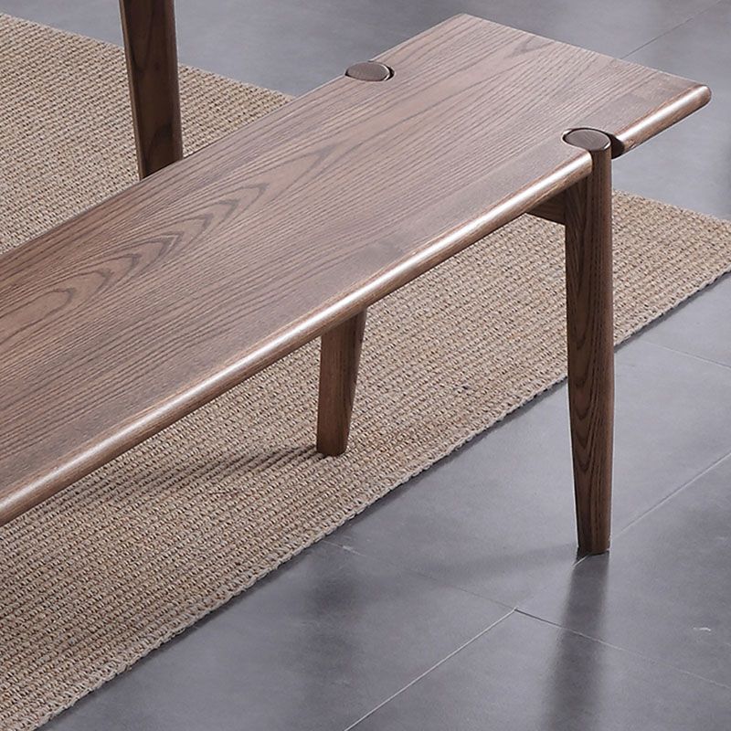 16.38-inch Height Solid Wood Seating Bench Modern Rectangle Bench Clearhalo 'Benches' 'Chairs & Seating' 'furn' 'furn_benches' 'Furniture' 'Living Room Furniture' 1200x1200_a60f0c56-13cc-43fa-886d-5ac217d630d6