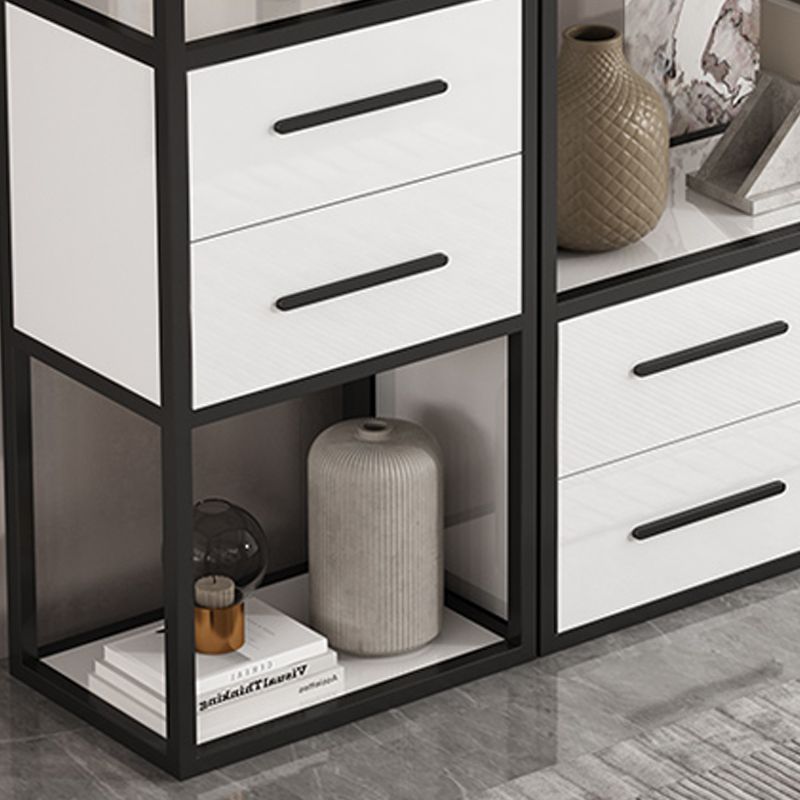 Modern Style Open Bookshelf Etagere Shelf Bookcase for Home Office Clearhalo 'Bookcases' 'furn' 'furn_bookcases' 'Furniture' 'furniture_bookcases' 'kitchen' 'kitchen_bookcases' 'Living Room Furniture' 'Office Furniture' 1200x1200_a6119493-3805-4cfd-9415-2aa72690e986