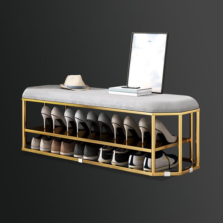 Velvet Specialty Storage Ottomans Standard Plain Glam Style Fade Resistant Ottoman