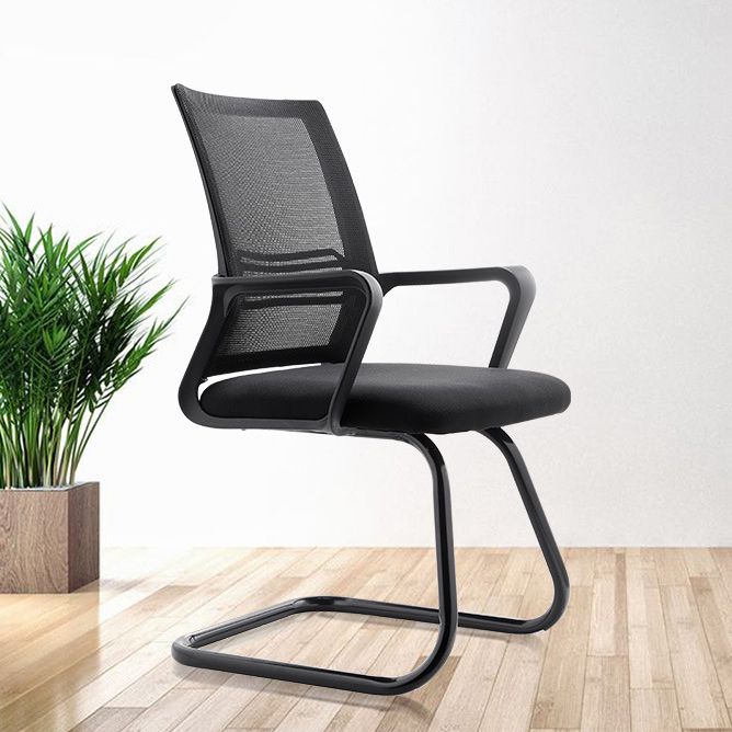 Contemporary Office Chair Mesh Computer Chair Ergonomic Mid Back Chair Clearhalo 'furn' 'furn_office_chair' 'Furniture' 'Office Chairs' 'Office Furniture' 'office_chair' 1200x1200_a61591bf-7559-4765-b5b7-3f6d622f5f61
