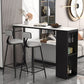 Industrial Rectangle Sintered Stone Table Bar Counter Table for Home Clearhalo 'Bar Furniture' 'Bar Tables' 'bar_tables' 'furn' 'furn_bar_tables' 'Furniture' 'furniture_bar_tables' 'Kitchen & Dining Furniture' 1200x1200_a615c1fb-a2d3-45a7-a3f0-8233c6d44d0c