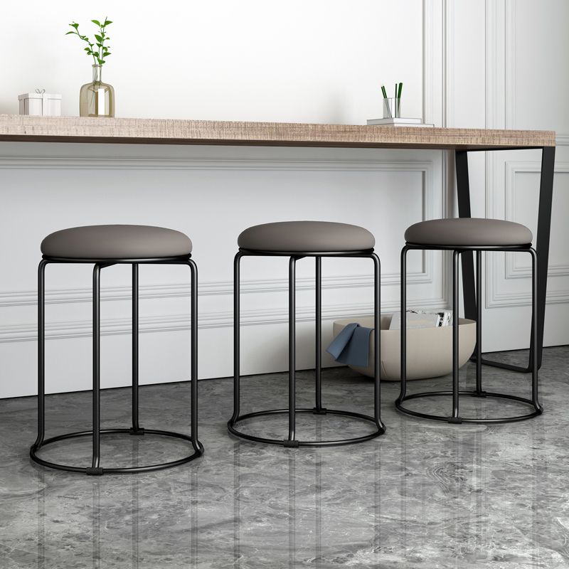 Standard Ottoman Round Corduroy Glam Whole Colored Tear Resistant Ottoman Clearhalo 'furn' 'furn_ottomans_poufs' 'Furniture' 'Living Room Furniture' 'Ottomans & Poufs' 'ottomans_poufs' 1200x1200_a61b5c14-066a-4f04-acc7-1ed4e9f6fa1c