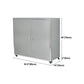 Stainless Steel Sideboard Cabinet Modern Server Cabinet with Storage for kitchen Clearhalo 'buffet_sideboard' 'Buffets & Sideboards' 'furn' 'furn_buffet_sideboard' 'Furniture' 'furniture_buffet_sideboard' 'Kitchen & Dining Furniture' 1200x1200_a61c0947-aef1-46a3-afa5-8fc3e4257c02