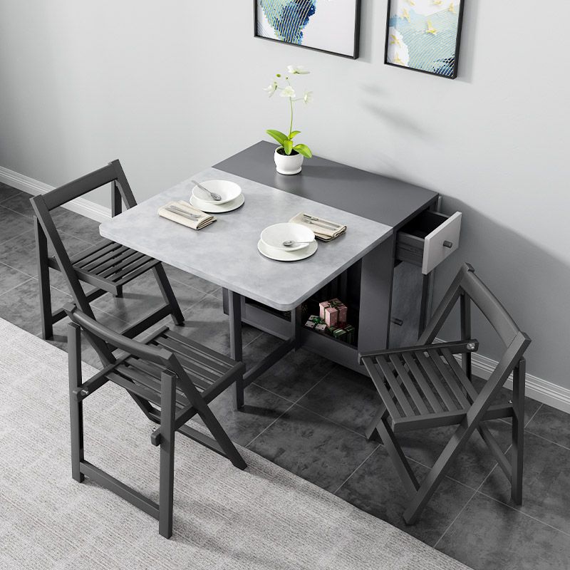 MDF Dining Table Modern Style Rectangle Multifunctional Table for Dining Room Clearhalo ' dining_table' 'Dining Tables & Seating' 'Dining Tables' 'furn' 'furn_dining_table' 'Furniture' 'furniture_dining_table' 'Kitchen & Dining Furniture' 'kitchen&dining_furn' 'kitchen' 'kitchen_dining_table' 1200x1200_a61c757e-7e7c-4e96-91bd-7978a8e1fc12
