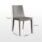 Modern Kitchen PU Leather Dining Side Chair Solid Back Dining Side Chair Clearhalo ' kitchen&dining_furn' 'Dining Chairs' 'Dining Tables & Seating' 'dining_chair' 'Furniture' 'furniture_dining_chair' 'Kitchen & Dining Furniture' 'kitchen' 1200x1200_a61d57b1-99b4-4a24-92f3-6c64181a9358