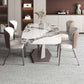 Nordic Glam Sintered Stone Dining Table Set 1/4/5/6/7 Pieces Dining Set