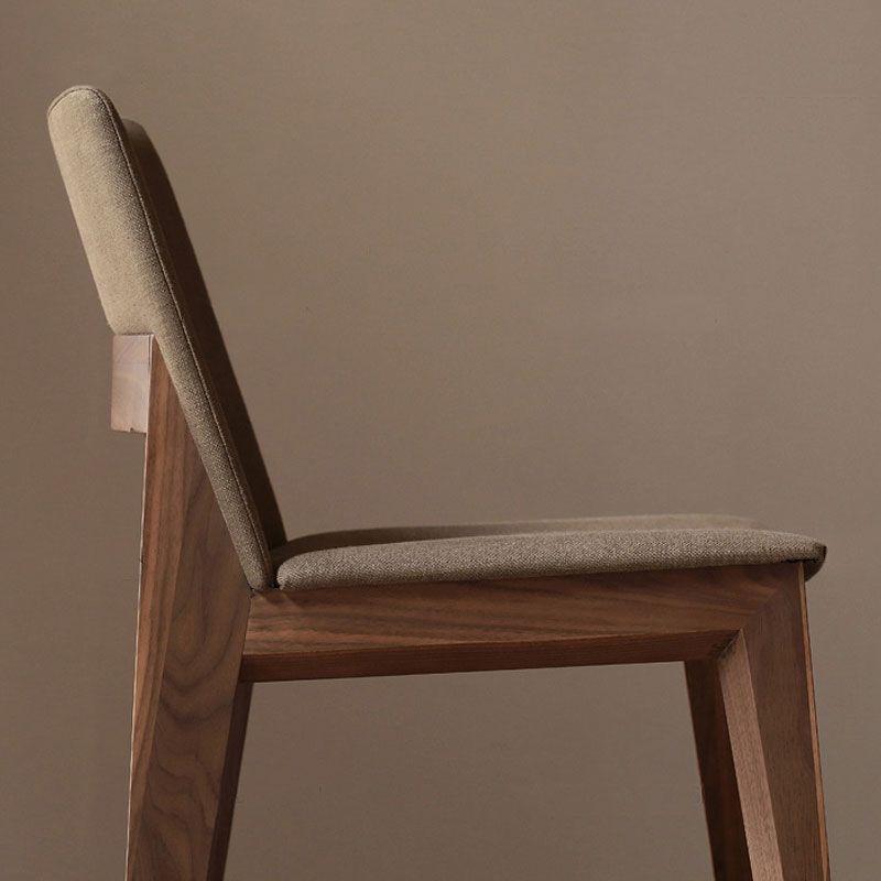 Upholstered Armless Dining Chairs Indoor Side Chairs with Wood Legs (Set of 2) Clearhalo ' kitchen&dining_furn' 'Dining Chairs' 'Dining Tables & Seating' 'dining_chair' 'furn' 'furn_dining_chair' 'Furniture' 'furniture_dining_chair' 'Kitchen & Dining Furniture' 'kitchen' 1200x1200_a6263c4d-81af-4f90-86b2-73571a7c0748