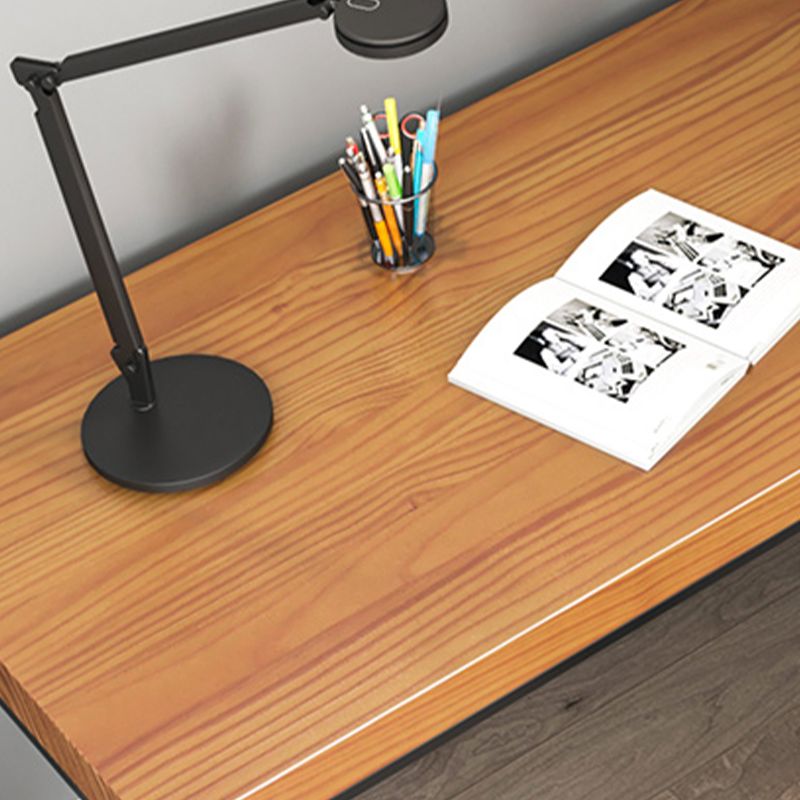 Modern Solid Wood Writing Desk Sled Base 29.53" Tall Office Desk (Drawers not Included) Clearhalo 'furn' 'furn_office_desk' 'Furniture' 'Office Desks' 'Office Furniture' 'office_desk' 1200x1200_a627d9b2-be6c-48ac-8814-92a8dcc22f07