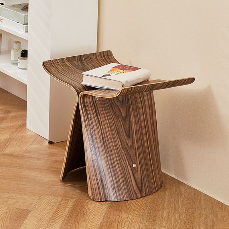 15.7 "Table de caballete de altura Mesa lateral de madera maciza escandinava