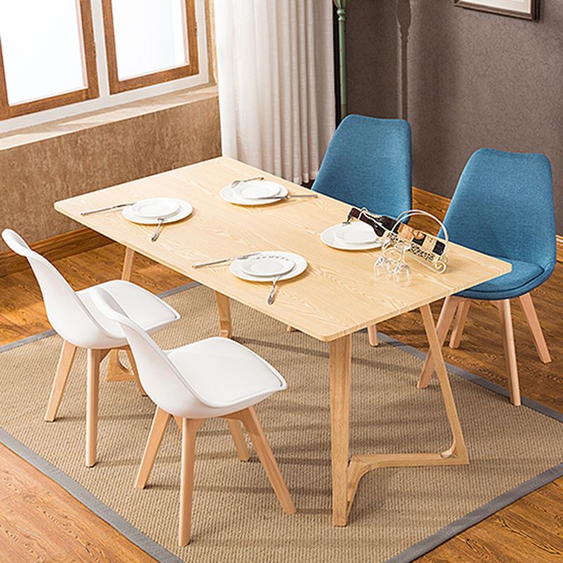Scandinavian Upholstered Home Side Chair Parsons Matte Finish Dining Chair Clearhalo ' kitchen&dining_furn' 'Dining Chairs' 'Dining Tables & Seating' 'dining_chair' 'Furniture' 'furniture_dining_chair' 'Kitchen & Dining Furniture' 'kitchen' 1200x1200_a6298fe9-836c-441e-8daf-f142e4e6672d