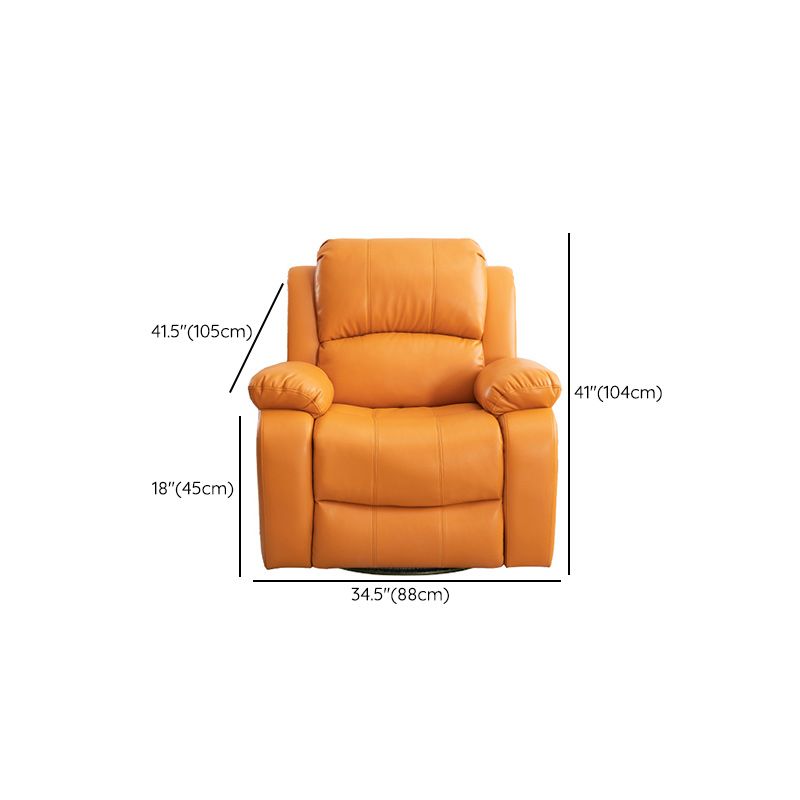 Power-Remote Type Standard Recliner Swivel Base Recliner Chair Clearhalo 'Chairs & Seating' 'furn' 'furn_recliners' 'Furniture' 'Living Room Furniture' 'Recliners' 1200x1200_a62c1b69-e779-4420-90f7-769188d7d761