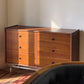Mid-Century Modern Accent Chest with Drawers and Straight Legs in Brone Clearhalo 'Cabinets & Chests' 'cabinets_chests' 'furn' 'furn_cabinets_chests' 'Furniture' 'Living Room Furniture' 1200x1200_a62c68ca-f811-49c7-a703-ef9765a6aabb