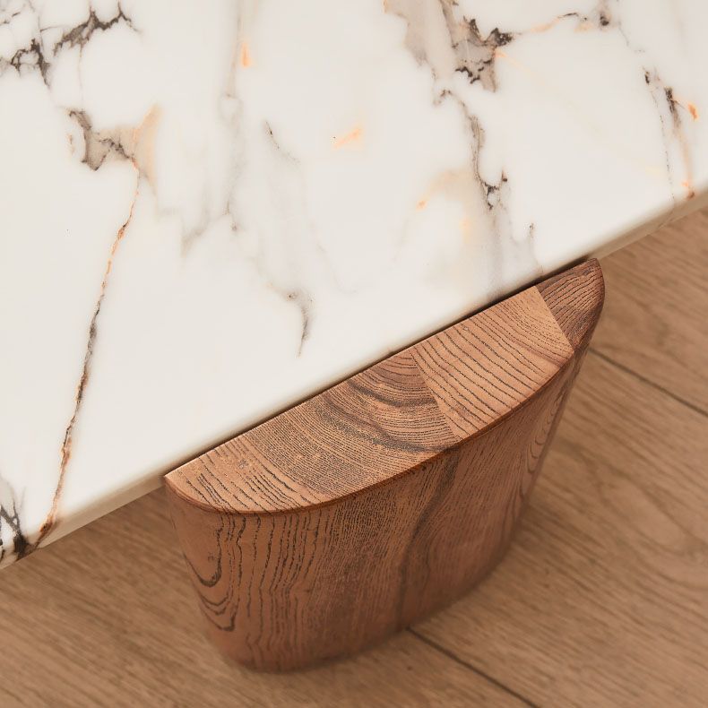 3 Legs Coffee Table Marble Geometric Coffee Coffee or End Table Clearhalo 'Coffee & Accent Tables' 'Coffee Tables' 'coffee_tables' 'furn' 'furn_coffee_tables' 'Furniture' 'Living Room Furniture' 1200x1200_a62f6871-8640-4ca1-869f-075b82a7948d