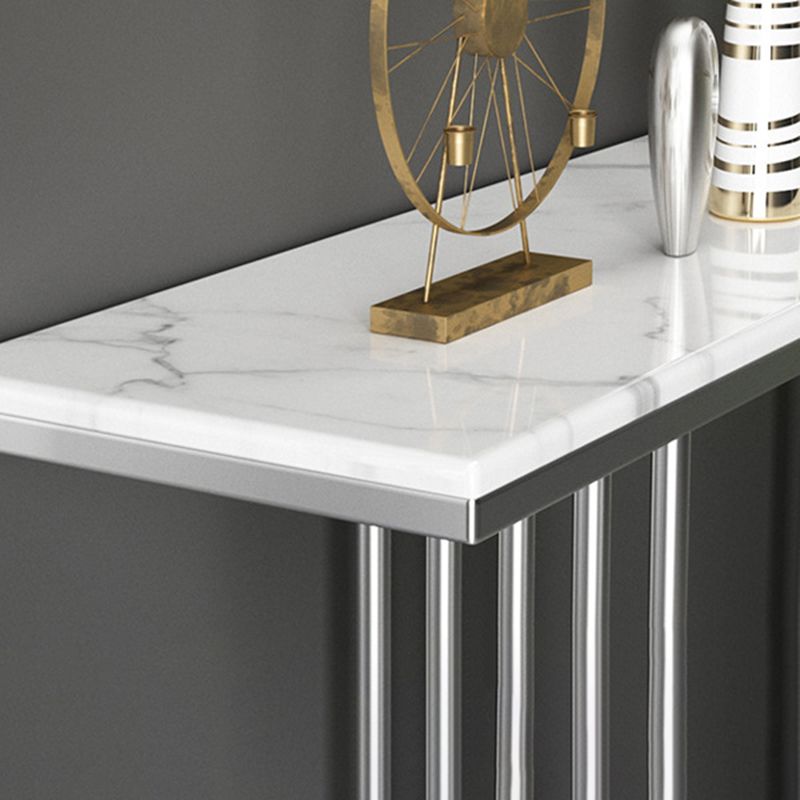 Consola de mármol de mármol rectangular resistente a los rasguños resistentes a las manchas